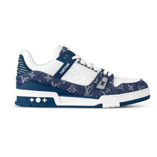 LV TRAINERS NAVY AND WHITE