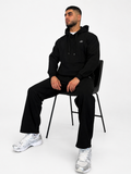 ALO HOODIE ACCOLADE SET GREY BLACK